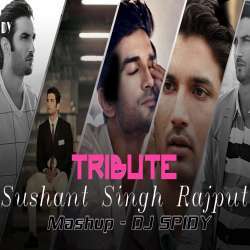 Sushant Singh Rajput (Tribute Mashup)   Dj Spidy Poster