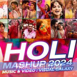 Holi Dance Mashup 2024 Remix Poster